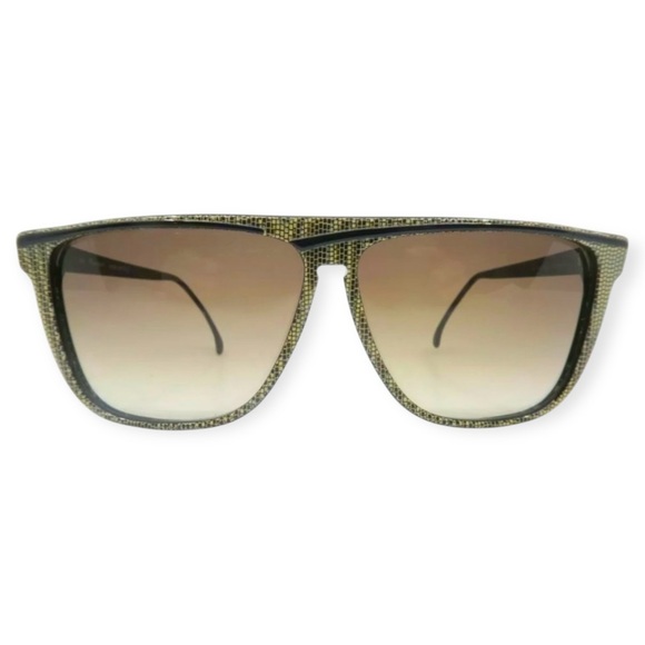 1980's Marcolin Italian Sunglasses, Model DOMINA Asymmetrical